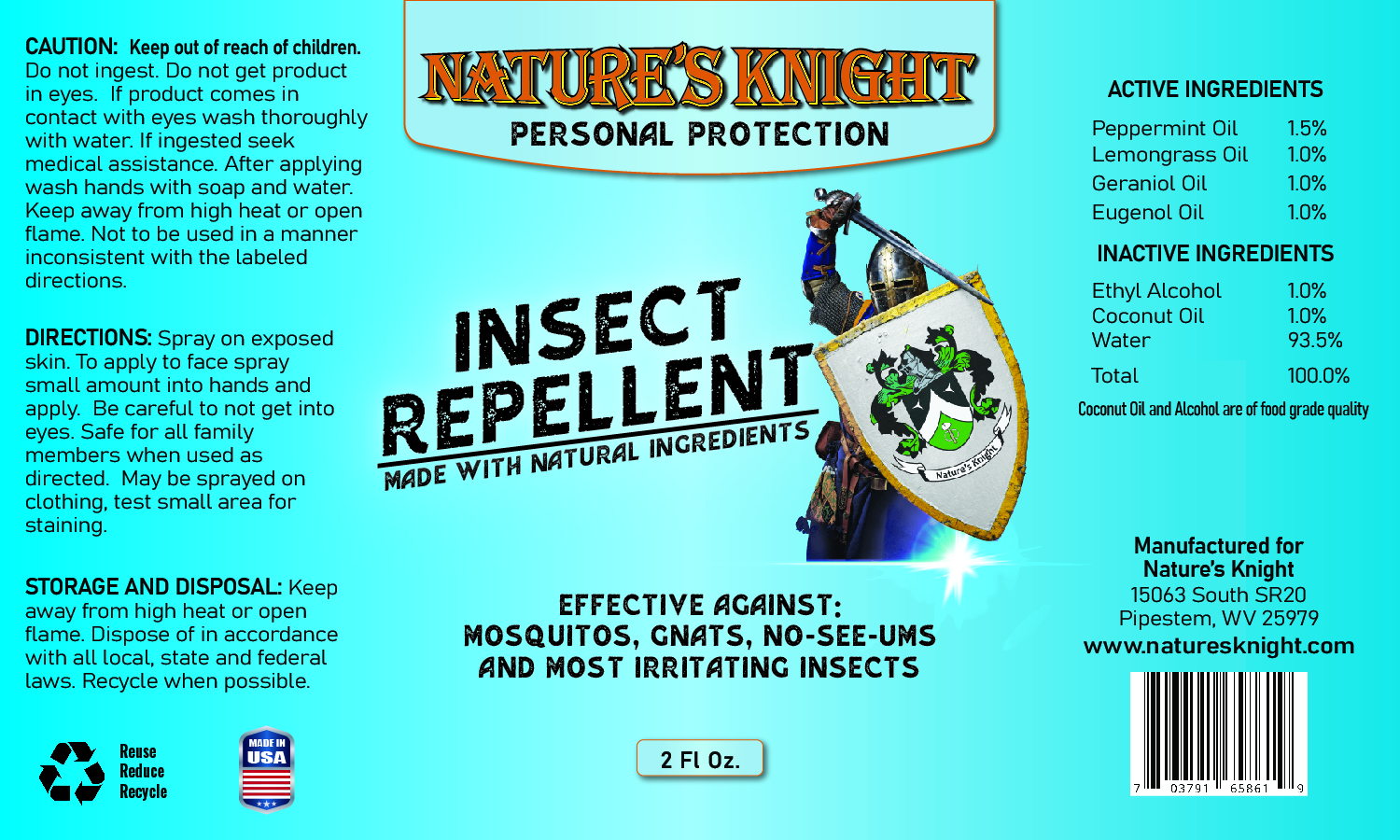 Insect Repellent (4oz)